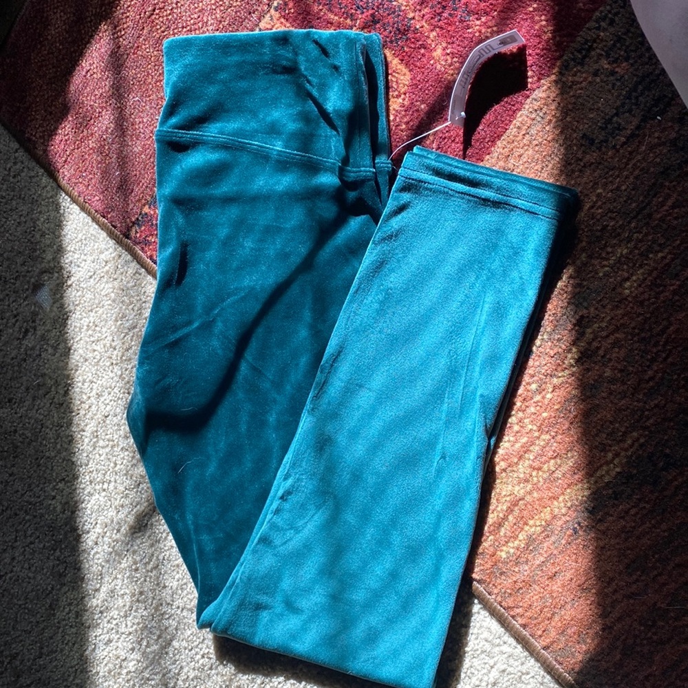 Velvet leggings